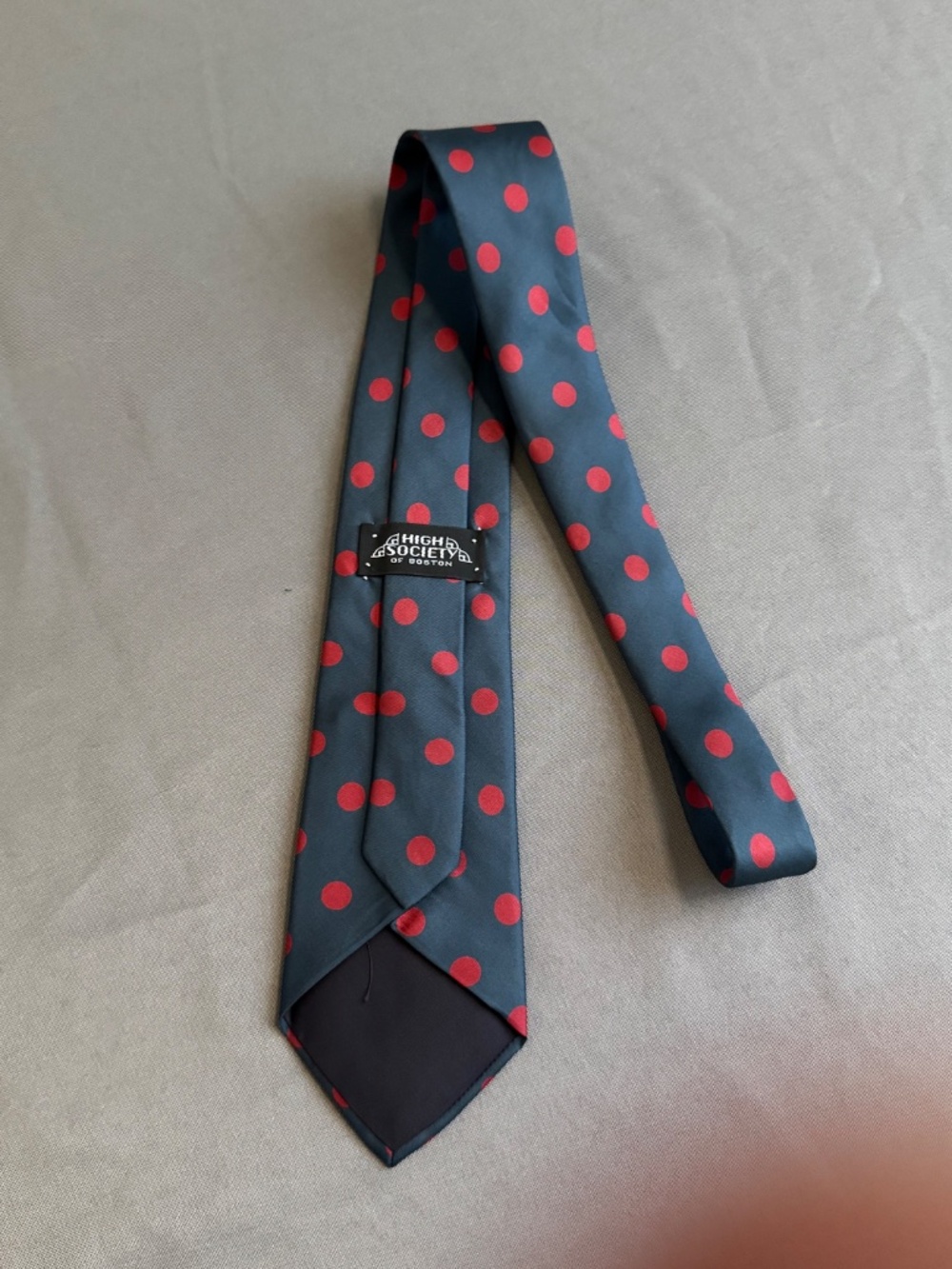 Mens NeckTie By High Society of Boston - Picture 2 of 3